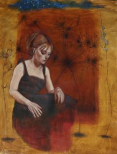 Elisa Filomena - Memoriale, acrilico su tela, 180x140cm, 2014